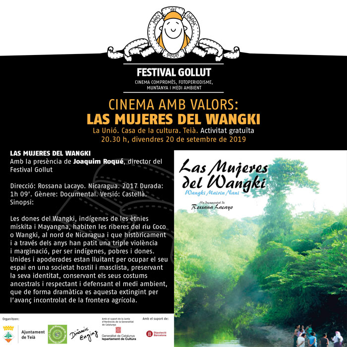 Sessió de Cinema amb valors, Las Mujeres del Wangki, a Teià
